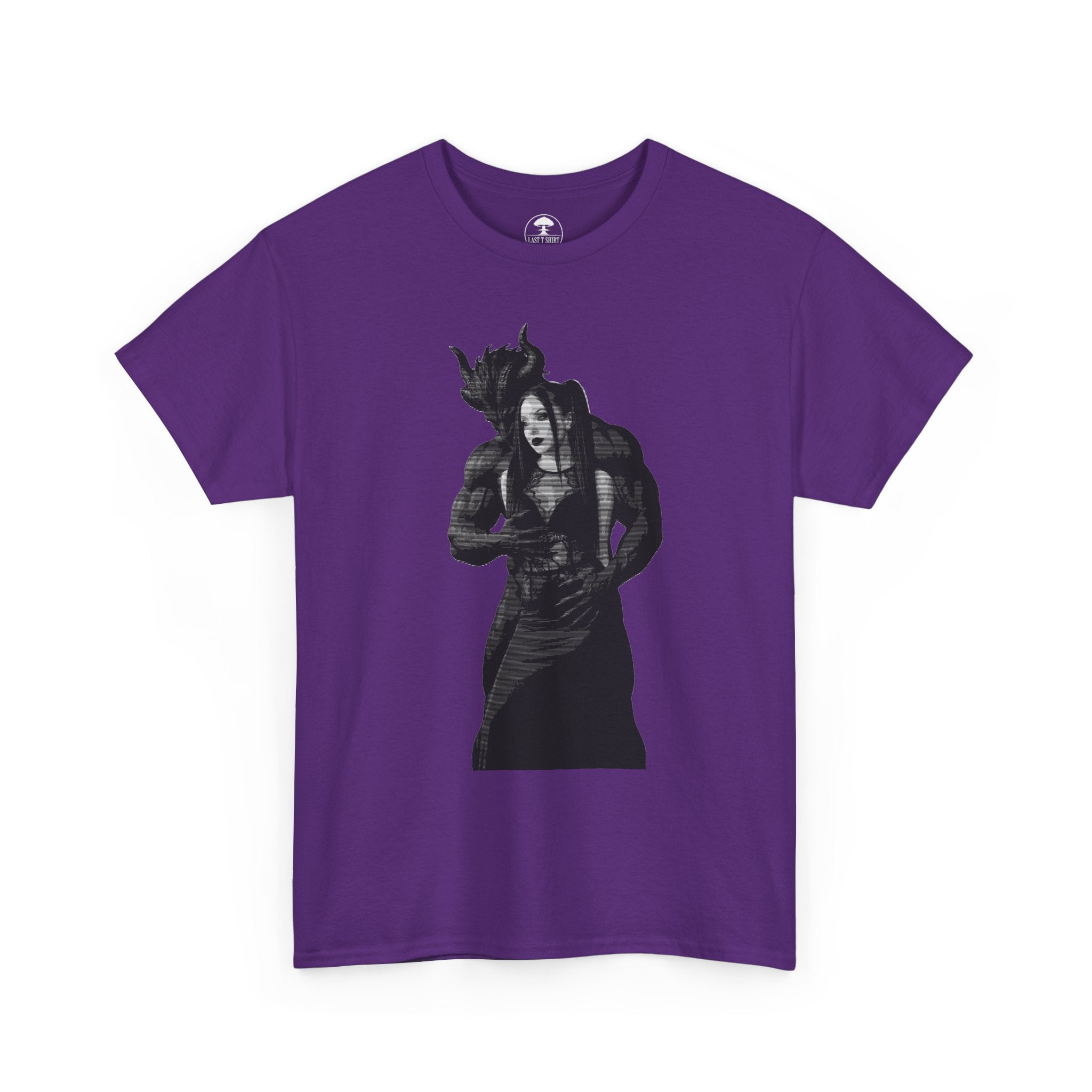 Gothic Demon and Goth Woman Embrace T‑Shirt