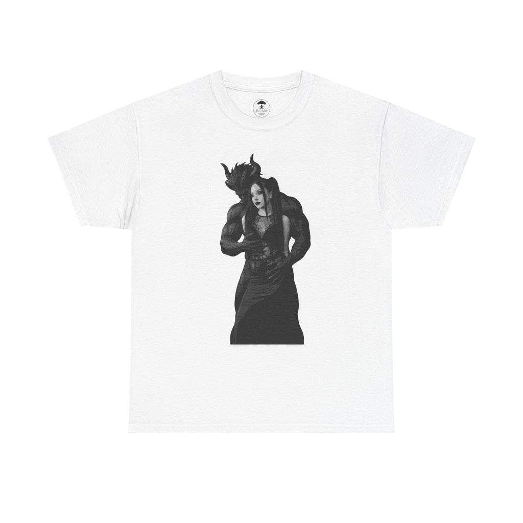 Gothic Demon and Goth Woman Embrace T‑Shirt