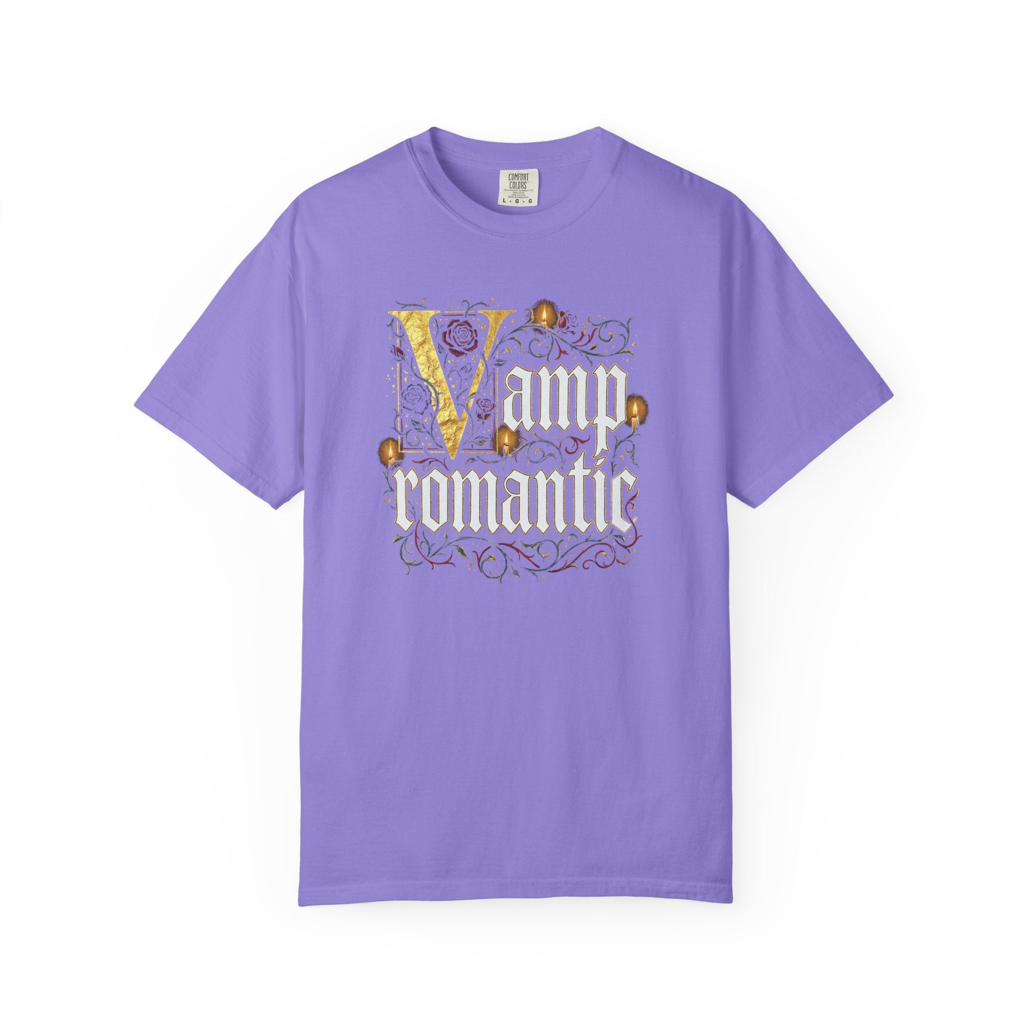 Vamp Romantic T-Shirt — Gothic Vampire Aesthetic Tee