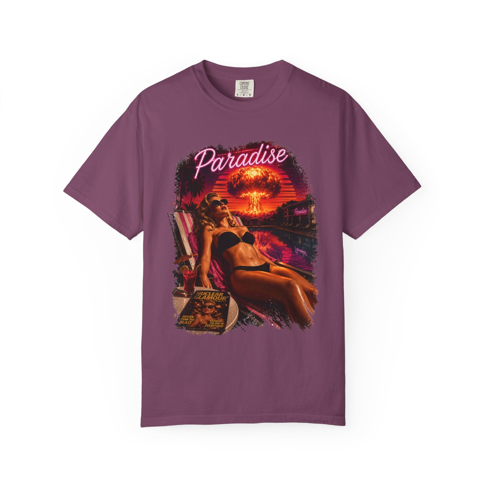 Hotter than Paradise - Garment Dyed Tee | Blast Wave™