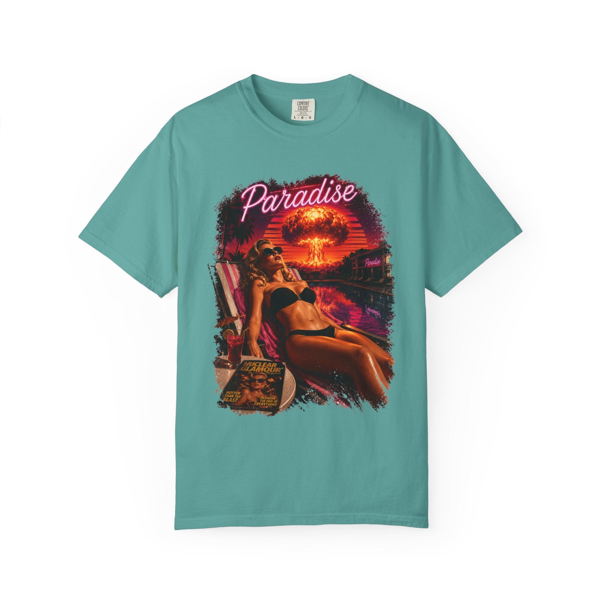Hotter than Paradise - Garment Dyed Tee | Blast Wave™