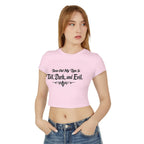 Turns Out My Type Is Tall, Dark and Evil | Dark Romance Baby Tee