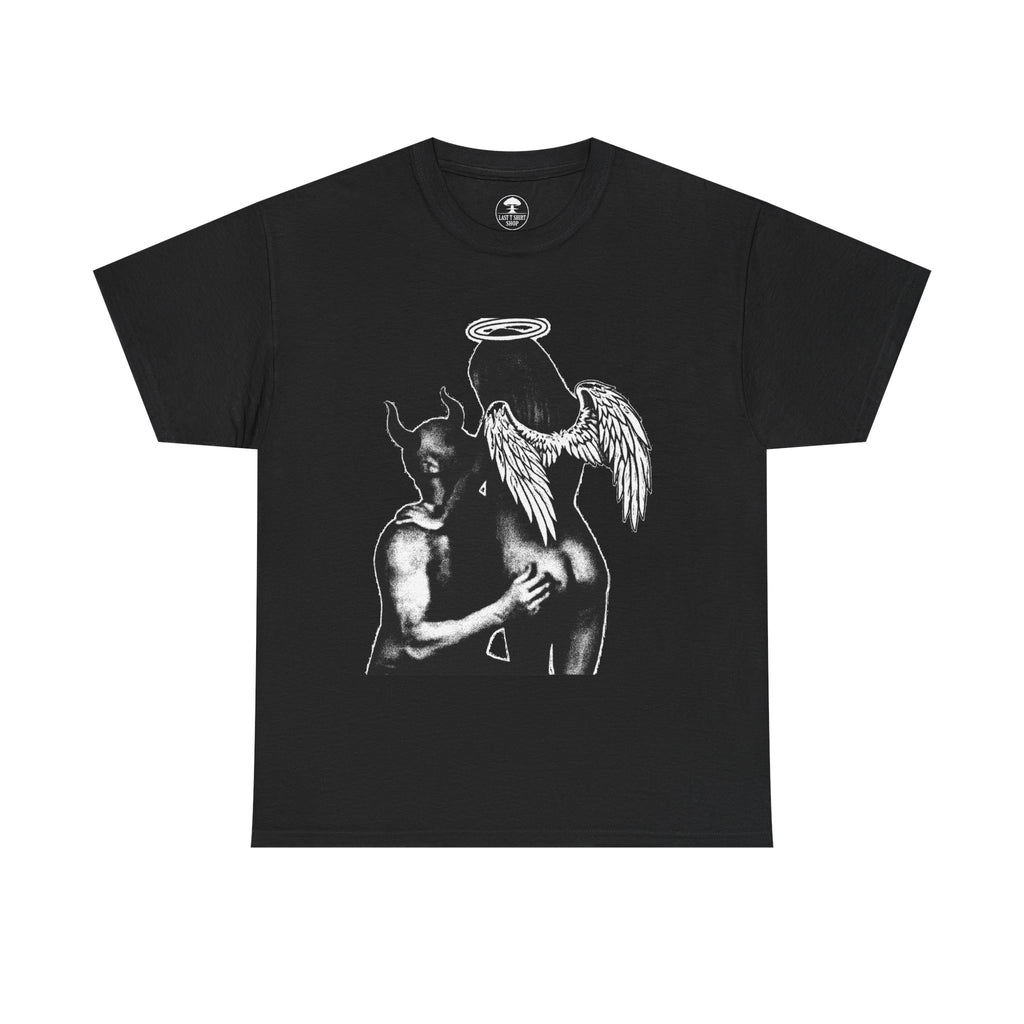 Angel & Demon Embrace (Risque Edit) T-shirt