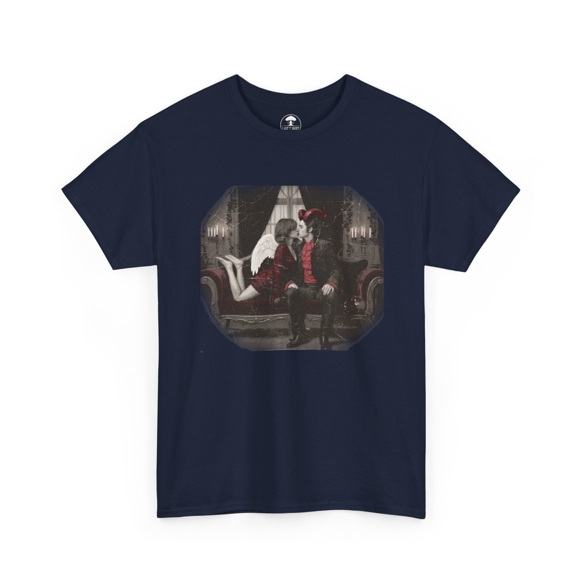 Forbidden Kiss on the Chaise Lounge
