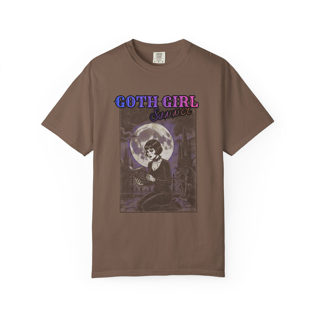 Goth Girl Summer - Moonlight Reading (The Last Romance Tour 2026 Back Print) | Dark Romance Tee