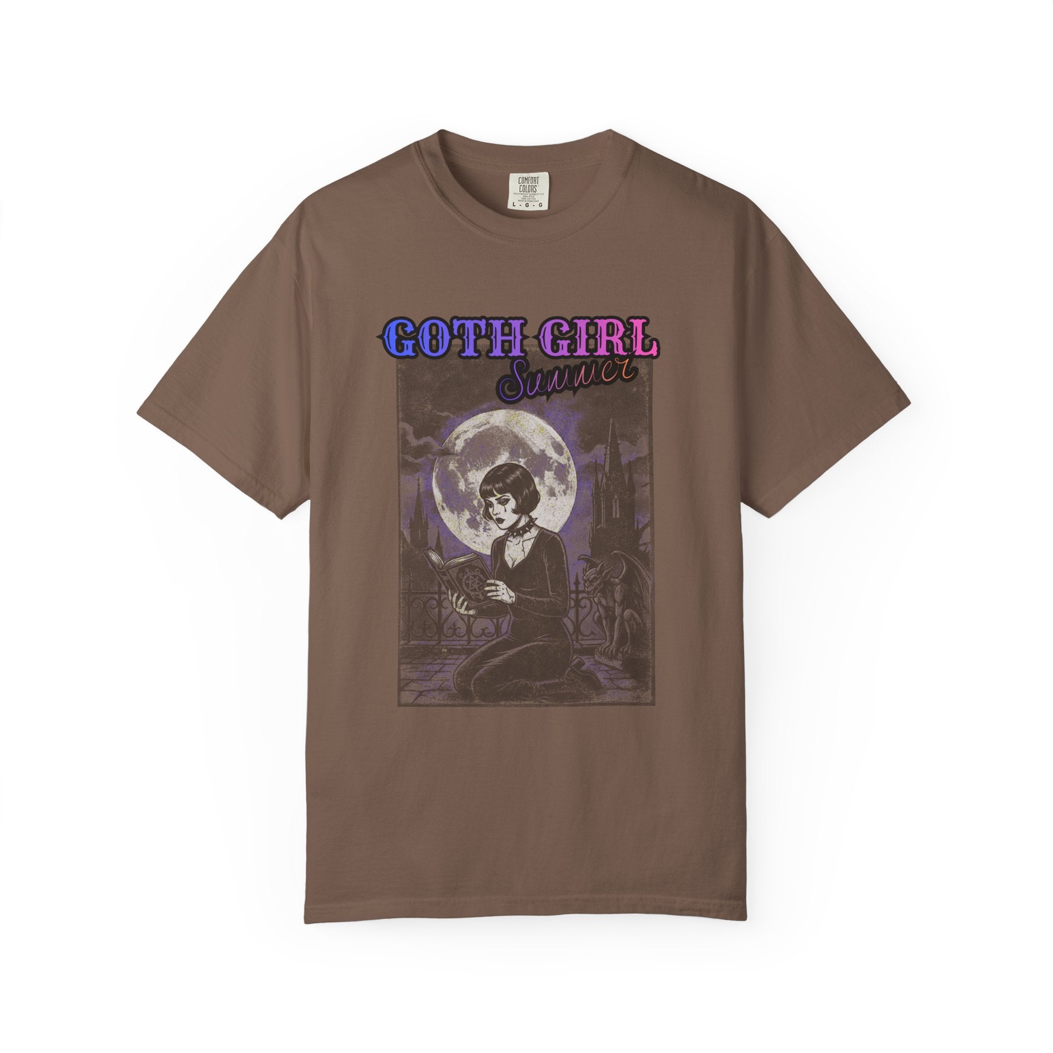 Goth Girl Summer - Moonlight Reading (The Last Romance Tour 2026 Back Print) | Dark Romance Tee