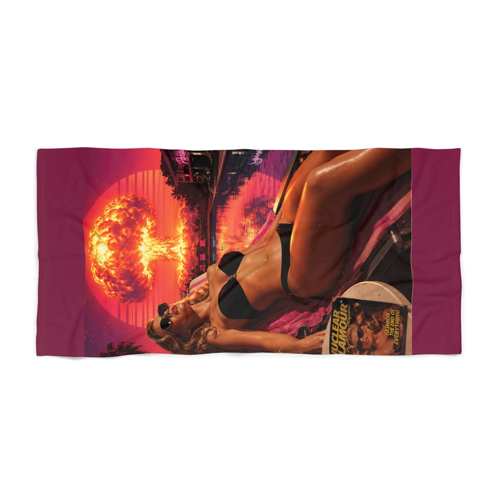 Hotter than the Blast Wave Beach Towel