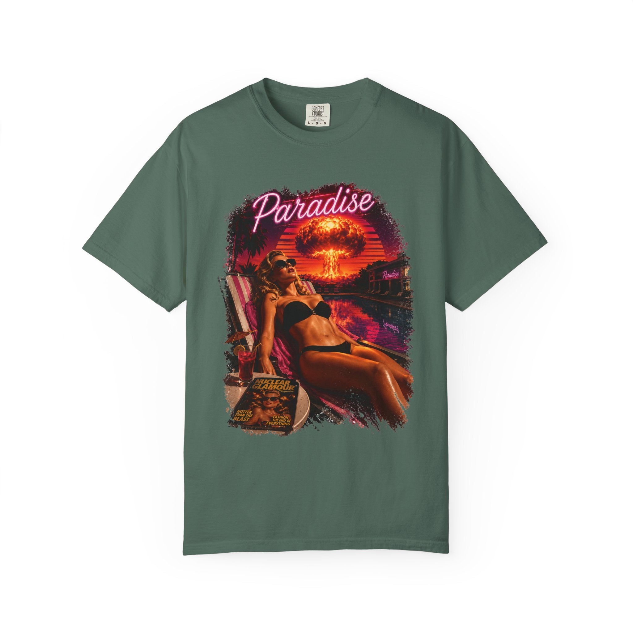 Hotter than Paradise - Garment Dyed Tee | Blast Wave™