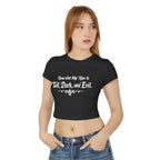 Turns Out My Type Is Tall, Dark and Evil | Dark Romance Baby Tee