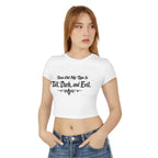 Turns Out My Type Is Tall, Dark and Evil | Dark Romance Baby Tee