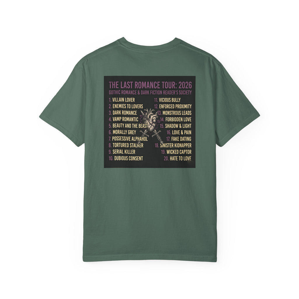 T-Shirt — "Goth Girl Summer" Moonlight Reading (The Last Romance Tour 2026 Back Print)