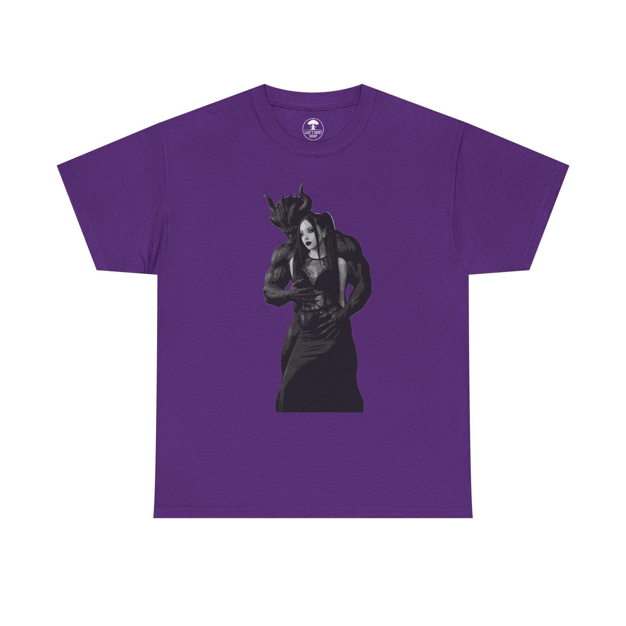 Gothic Demon and Goth Woman Embrace T‑Shirt