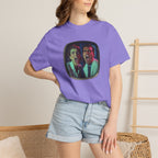 Lab Panic (front), Vampire Robots Suck (back) | Garment Dyed Tee