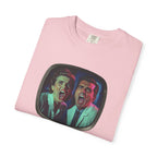 Lab Panic (front), Vampire Robots Suck (back) | Garment Dyed Tee