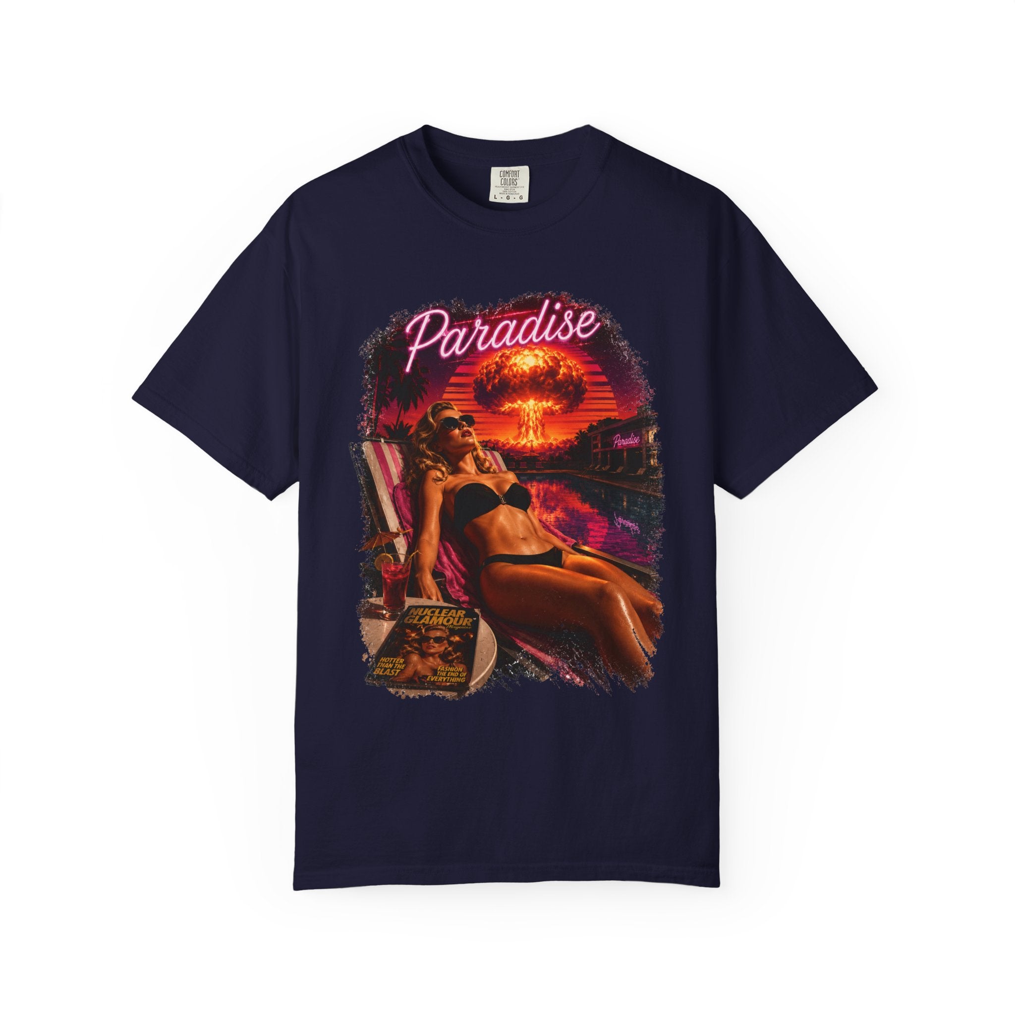 Hotter than Paradise - Garment Dyed Tee | Blast Wave™