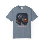 Yours 'til the bitter end (Rooftop Last Dance) | Unisex Garment-Dyed T-shirt | Dark Romance