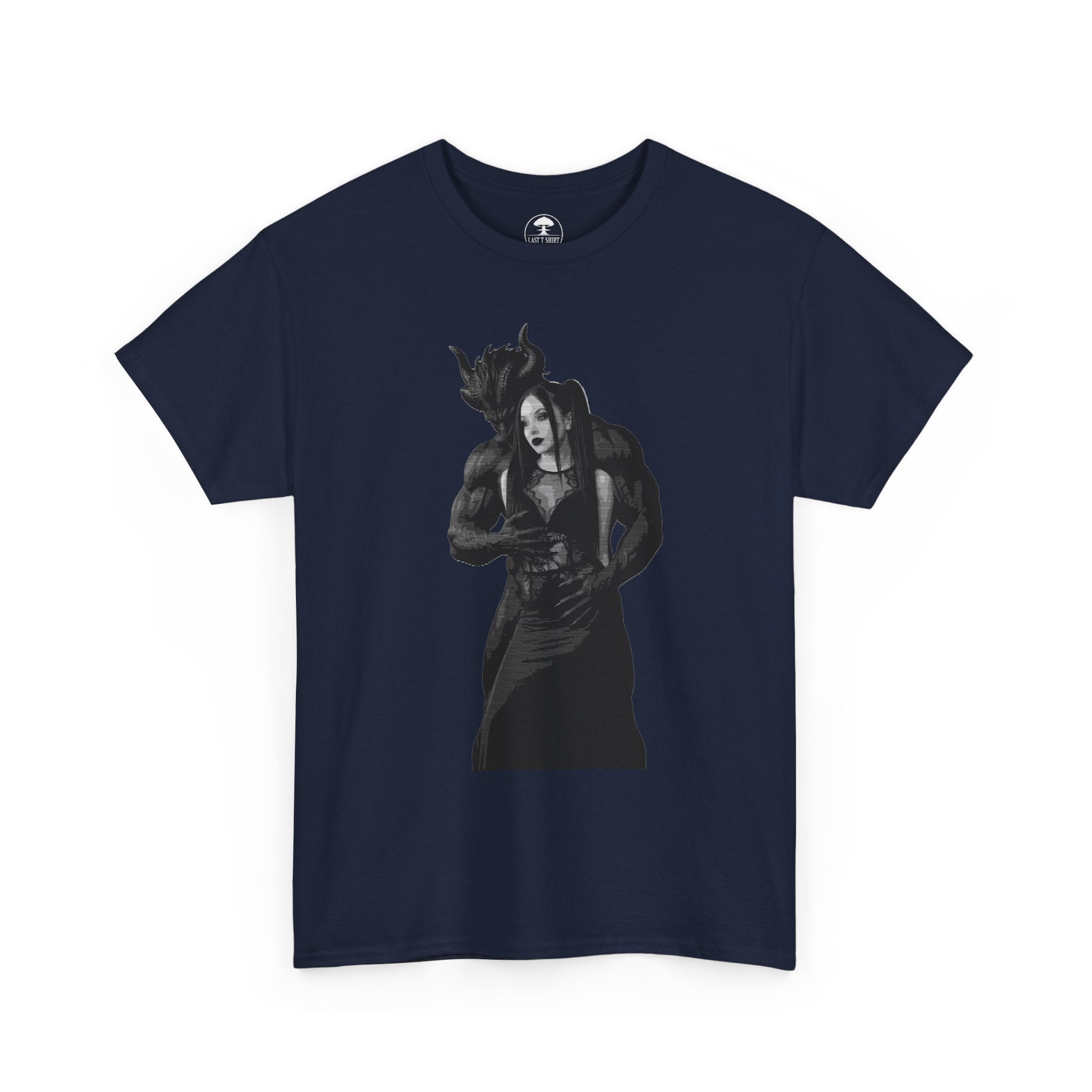 Gothic Demon and Goth Woman Embrace T‑Shirt