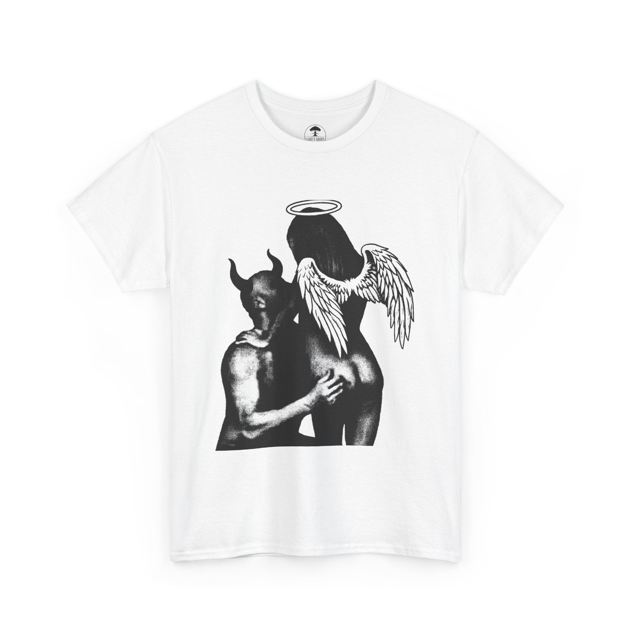 Angel & Demon Embrace (Risque Edit) T-shirt