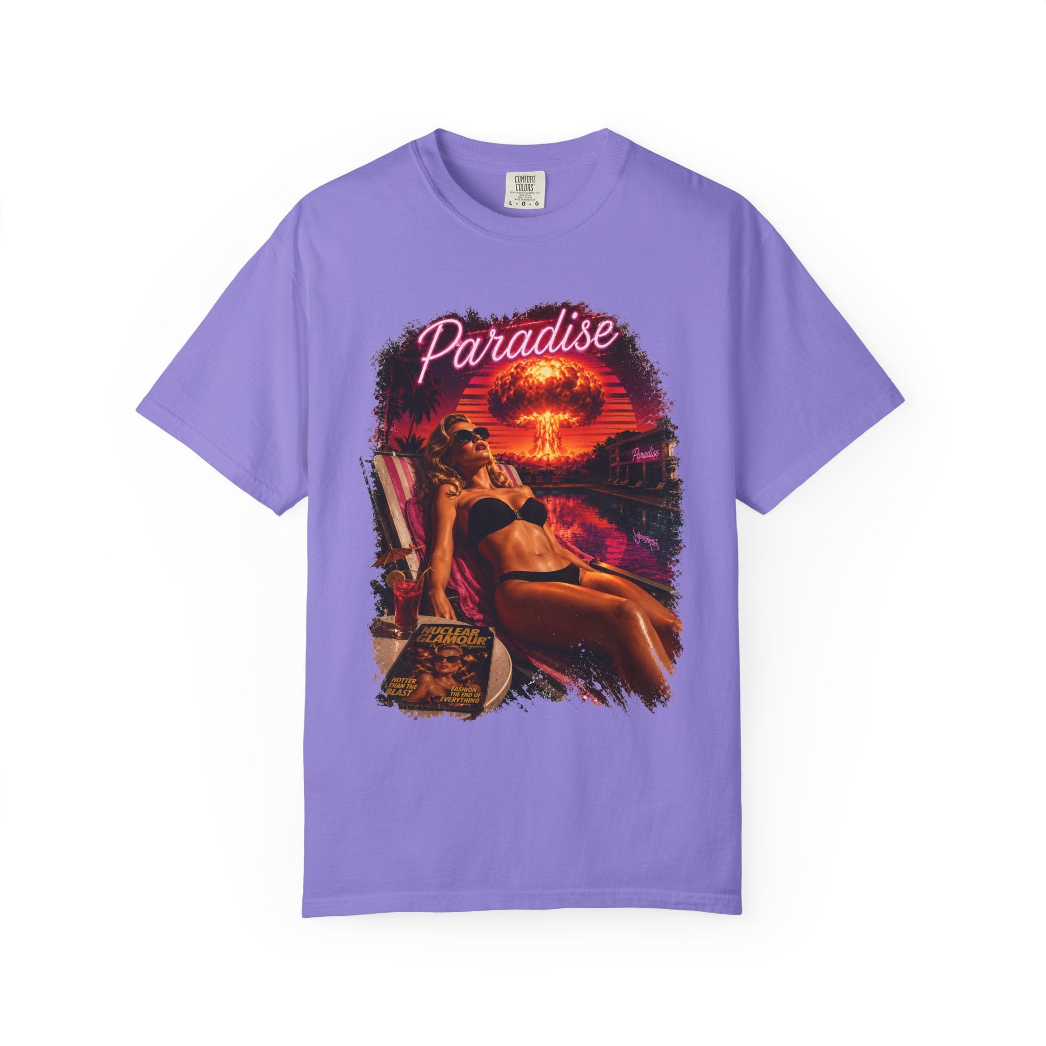 Hotter than Paradise - Garment Dyed Tee | Blast Wave™