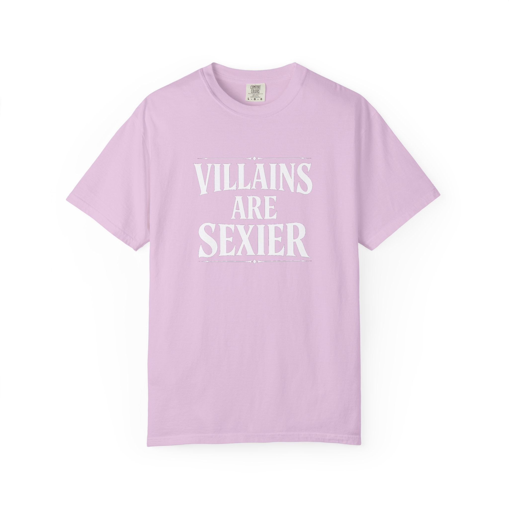 Villains Are Sexier T-Shirt — Dark Graphic Tee for Antihero Fans