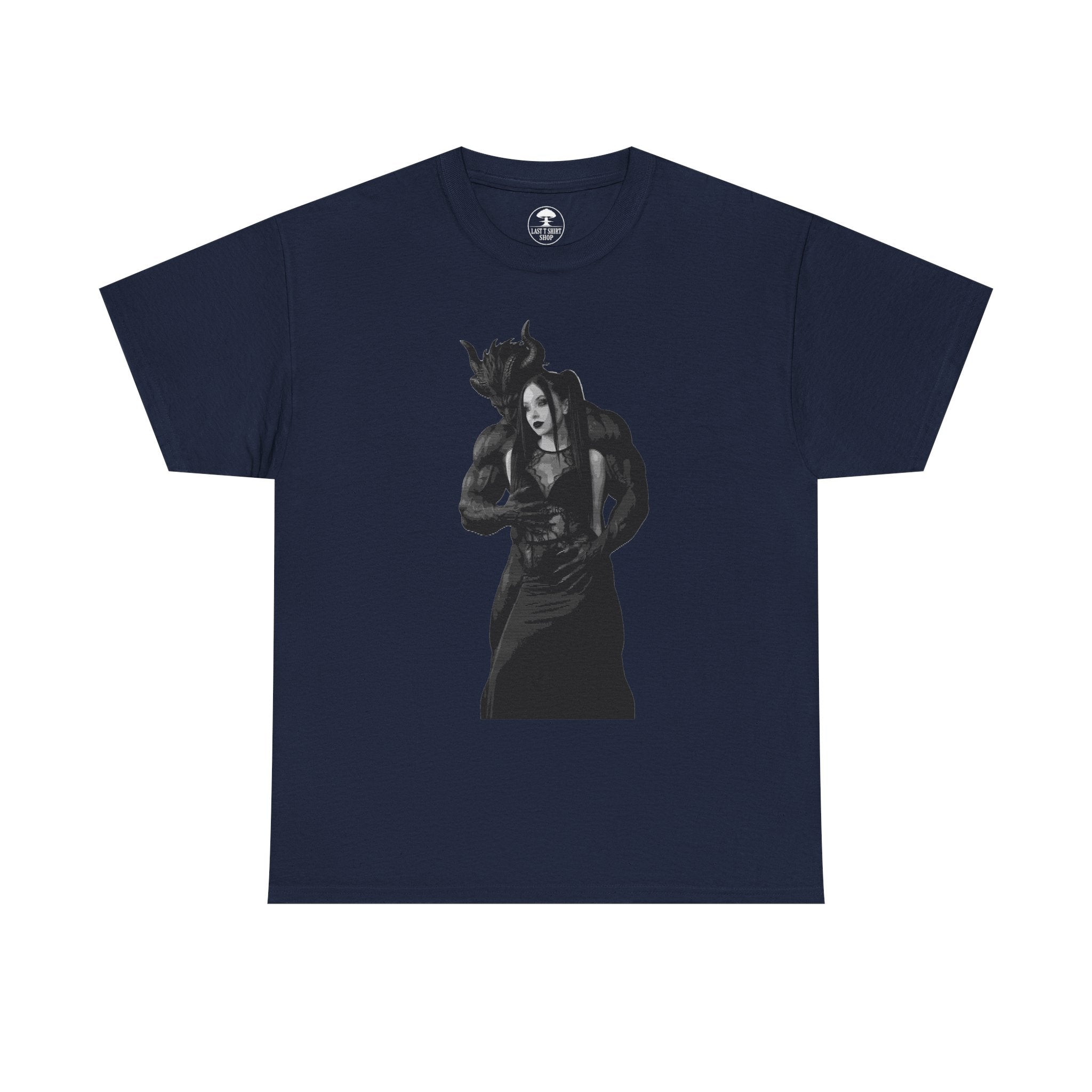 Gothic Demon and Goth Woman Embrace T‑Shirt
