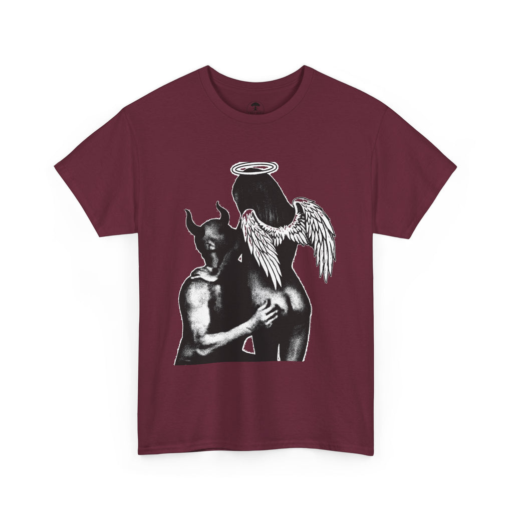 Angel & Demon Embrace (Risque Edit) T-shirt