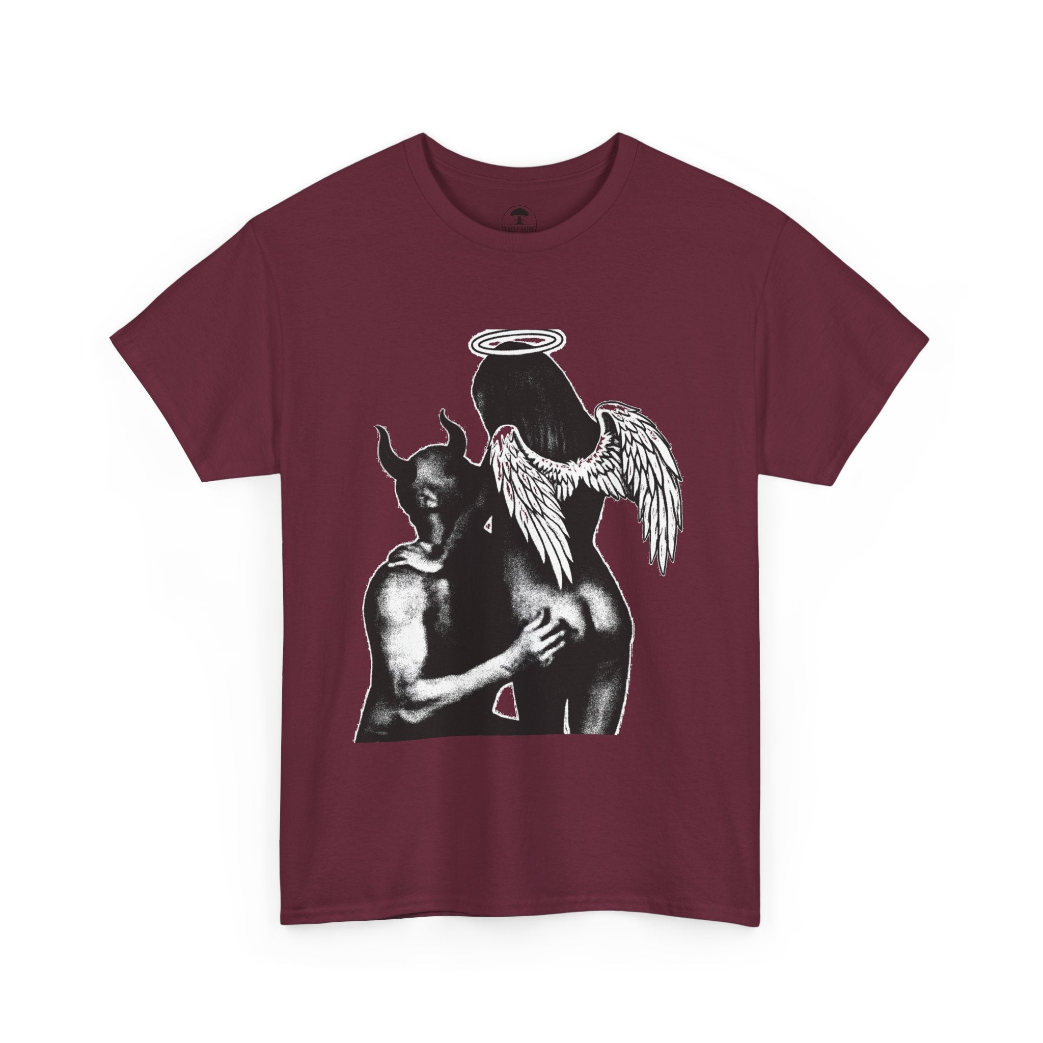 Angel & Demon Embrace (Risque Edit) T-shirt