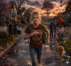 "It Turns Out... The Amish Were Right" Nuclear Mushroom Cloud