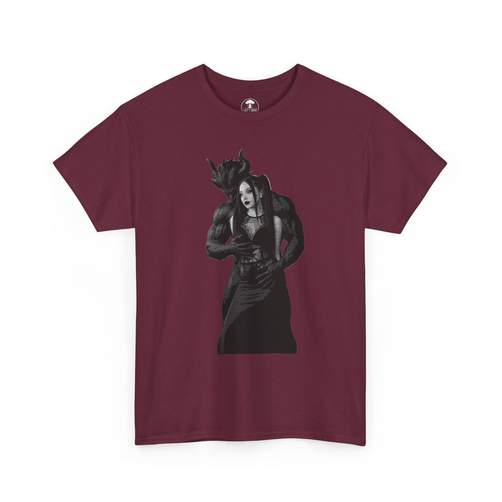 Gothic Demon and Goth Woman Embrace T‑Shirt