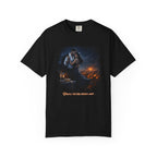Yours 'til the bitter end (Rooftop Last Dance) | Unisex Garment-Dyed T-shirt | Dark Romance