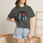Lab Panic (front), Vampire Robots Suck (back) | Garment Dyed Tee