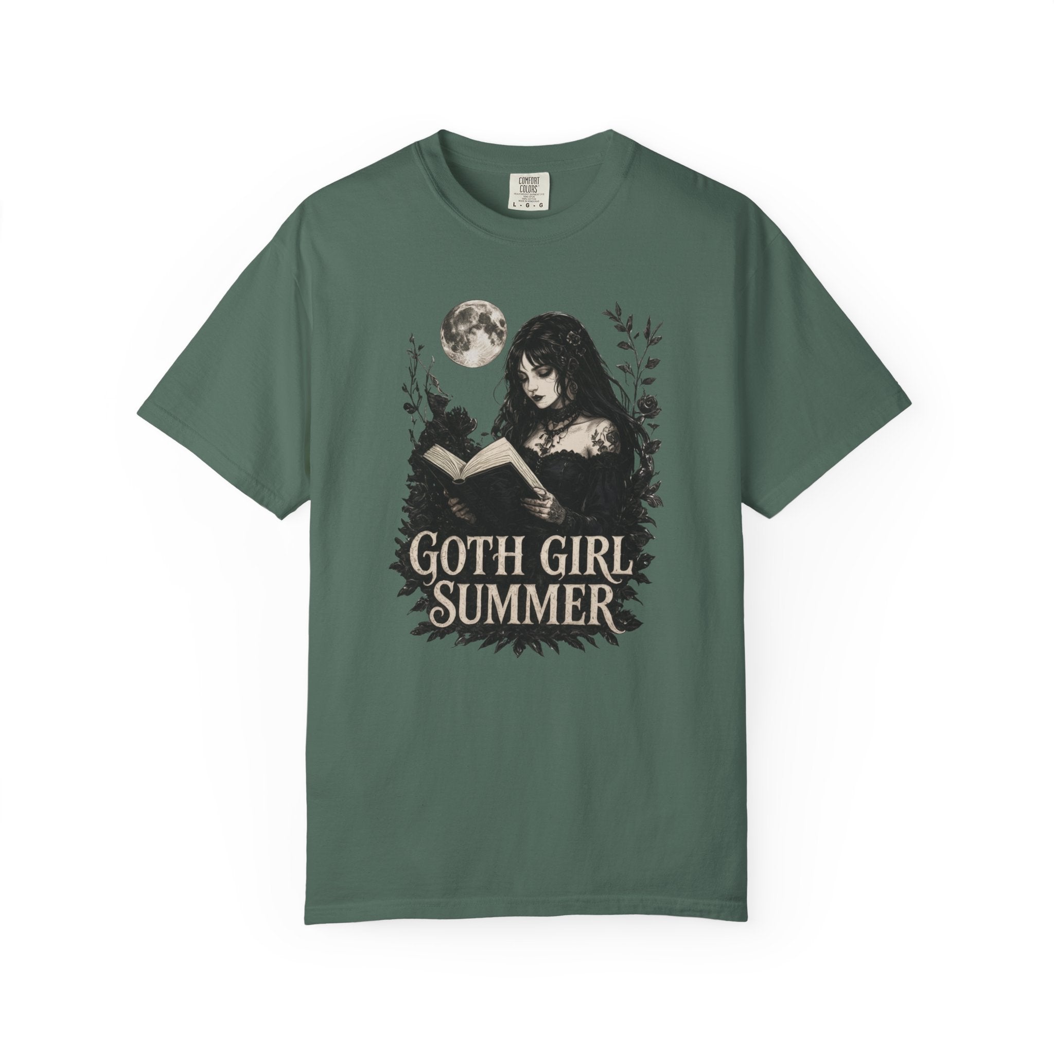 Goth Girl Summer: Midnight Reading Edition | Dark Romance Tee | Comfort Colors 1717