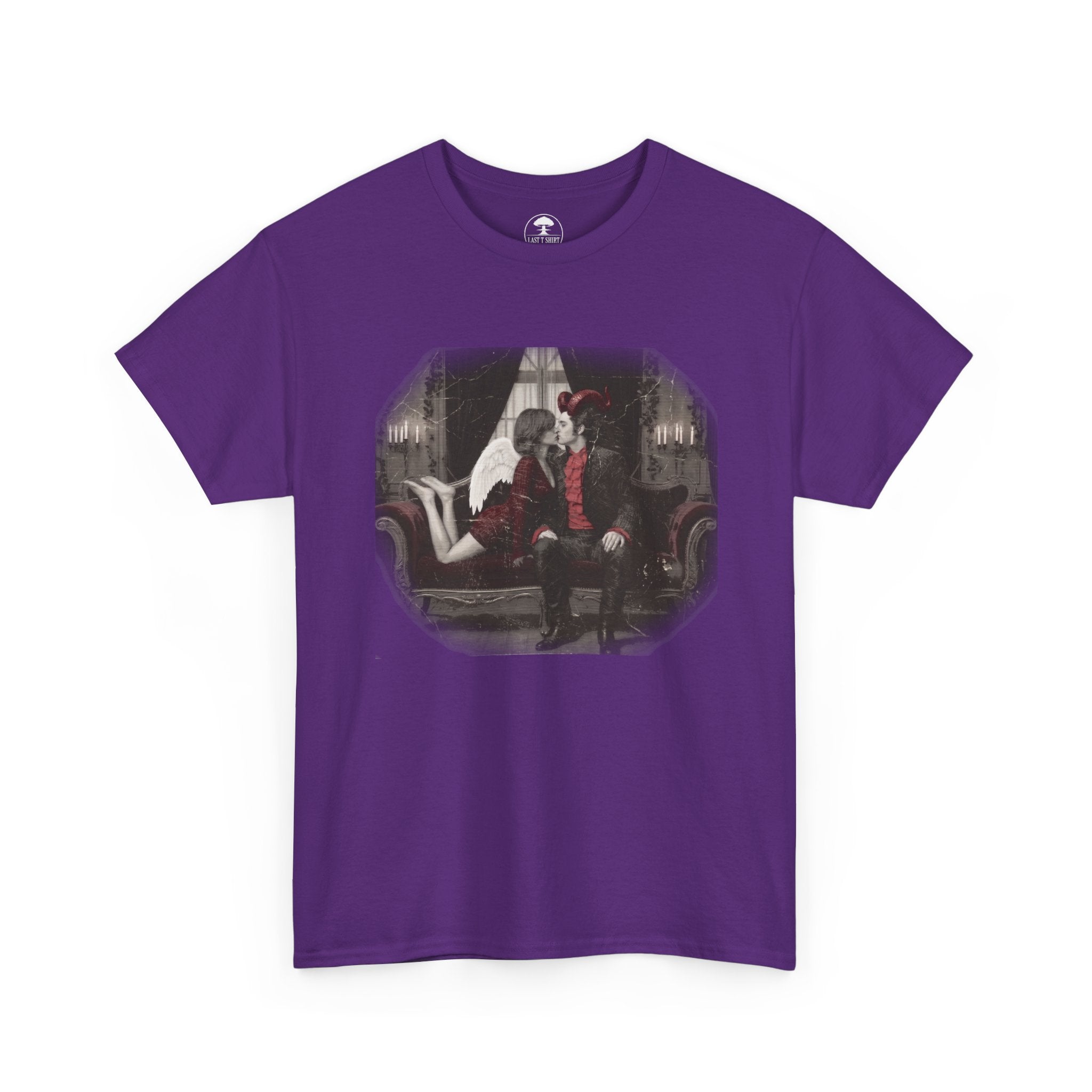 Forbidden Kiss on the Chaise Lounge