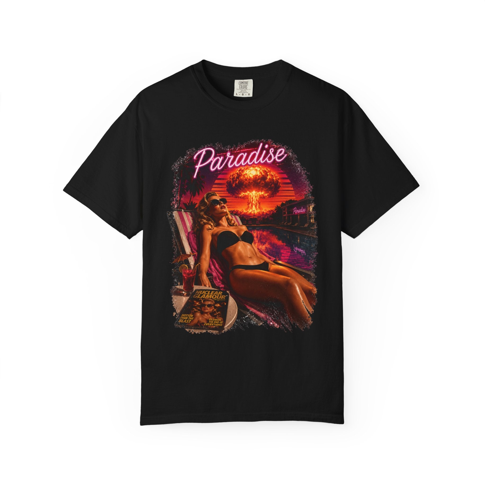 Hotter than Paradise - Garment Dyed Tee | Blast Wave™