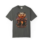 Nuclear Hula Party — Tiki Apocalypse Hula Girls Tee | Comfort Colors 1717 Garment-Dyed Dark Humor