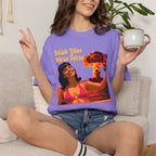 Wish You Were Here -- Bikini Selfie Nuclear Glam — Retro Apocalyptic Postcard Tee