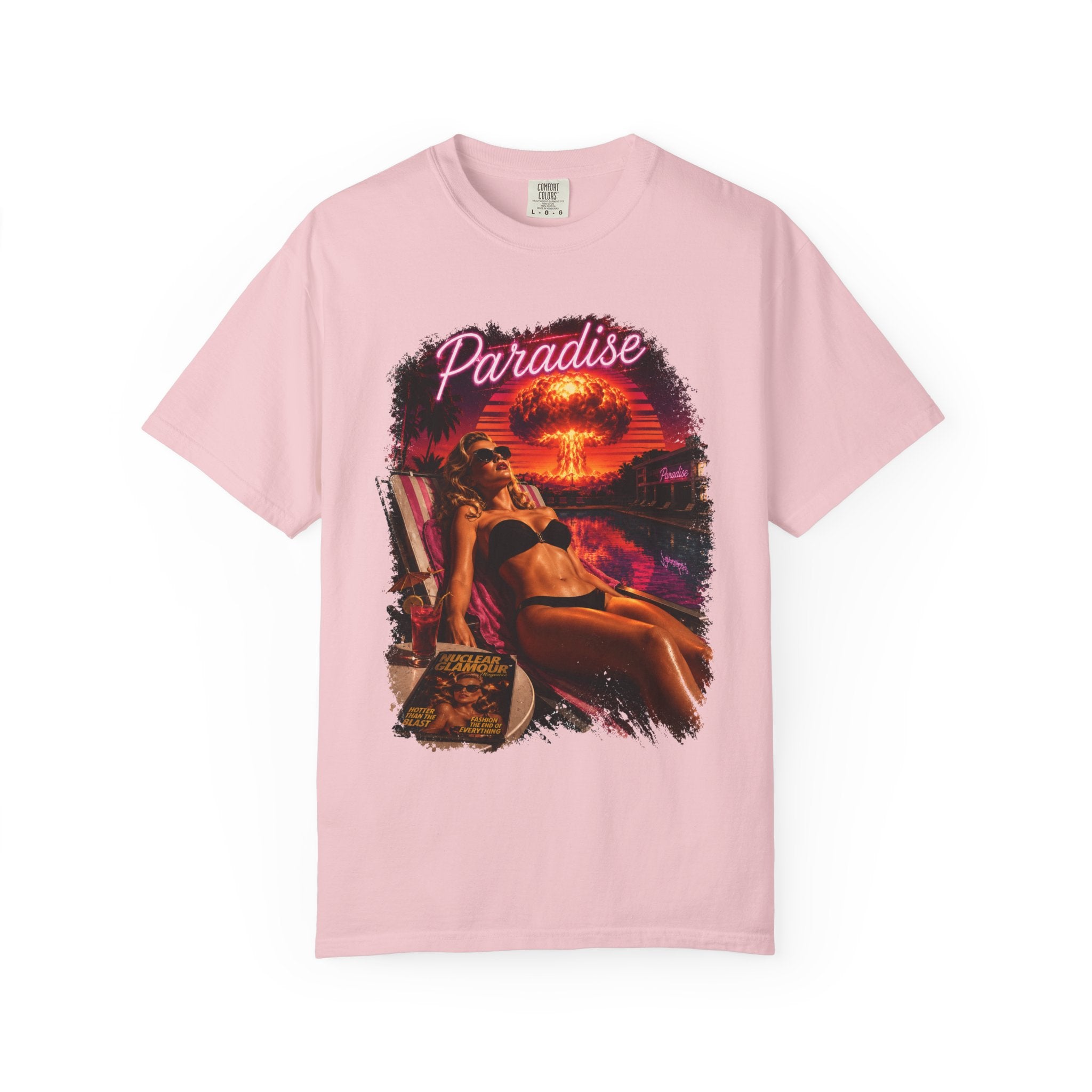 Hotter than Paradise - Garment Dyed Tee | Blast Wave™