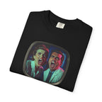 Lab Panic (front), Vampire Robots Suck (back) | Garment Dyed Tee