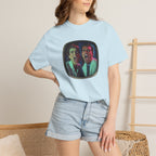 Lab Panic (front), Vampire Robots Suck (back) | Garment Dyed Tee