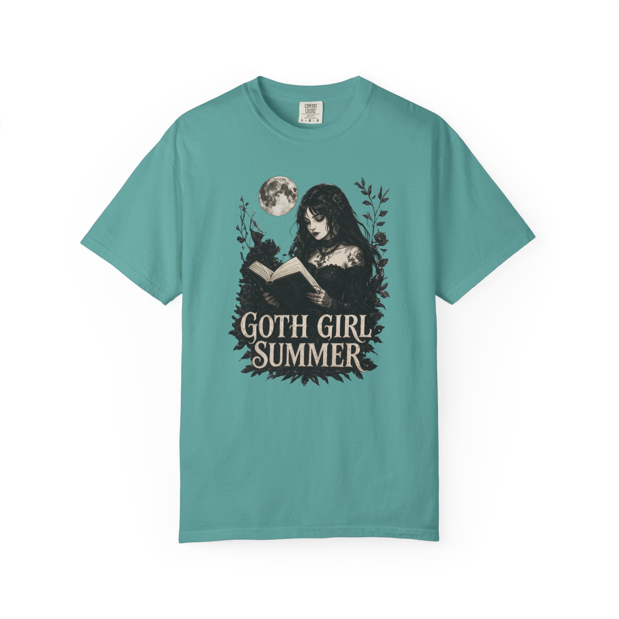 Goth Girl Summer: Midnight Reading Edition | Dark Romance Tee | Comfort Colors 1717