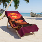 Hotter than the Blast Wave Beach Towel