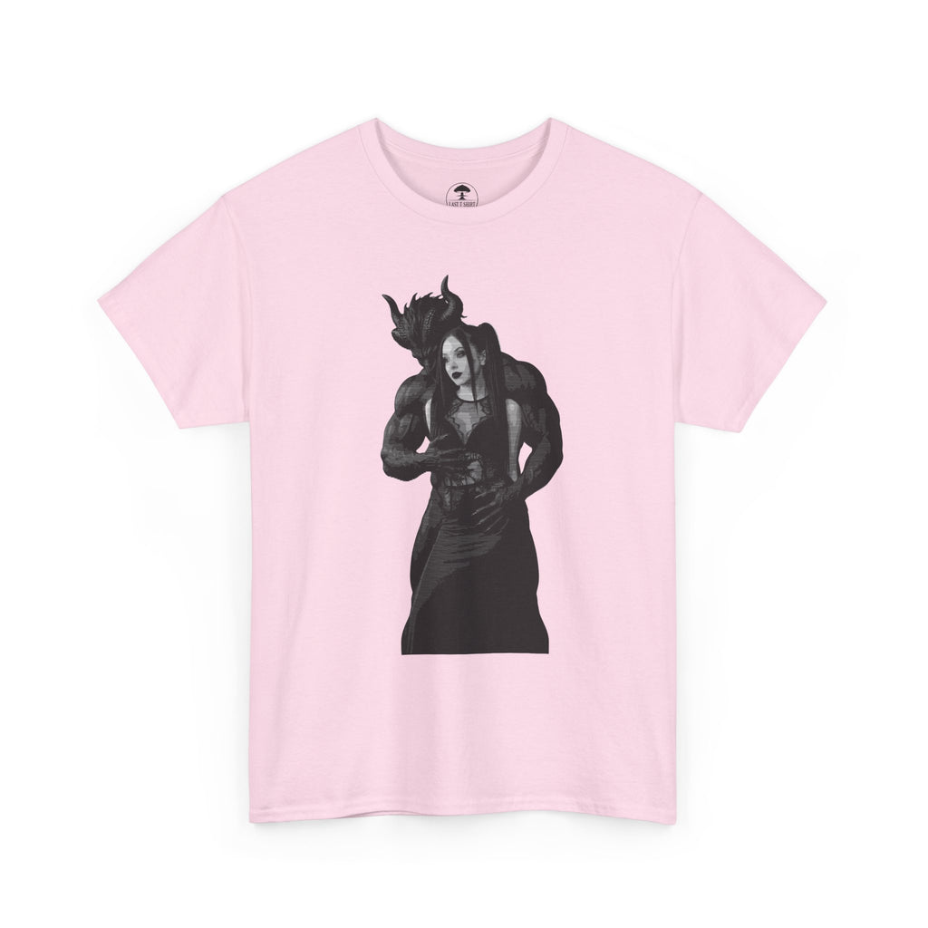 Gothic Demon and Goth Woman Embrace T‑Shirt