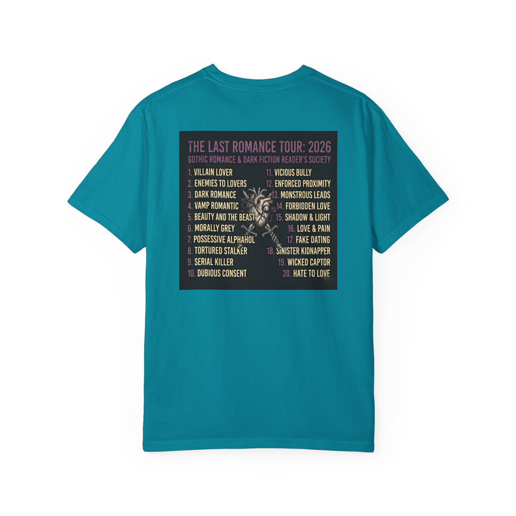 T-Shirt — "Goth Girl Summer" Moonlight Reading (The Last Romance Tour 2026 Back Print)