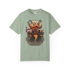 Nuclear Hula Party — Tiki Apocalypse Hula Girls Tee | Comfort Colors 1717 Garment-Dyed Dark Humor