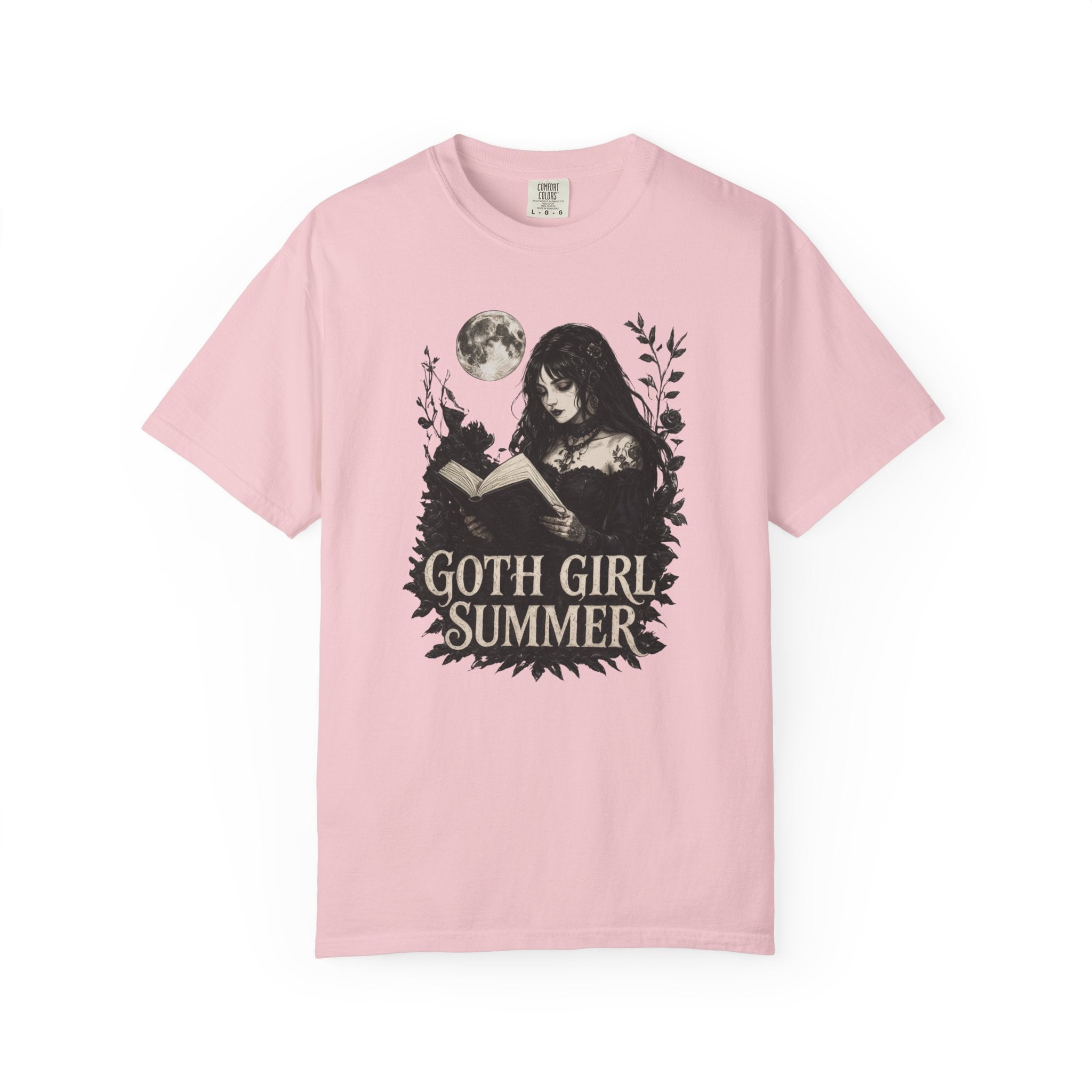 Goth Girl Summer: Midnight Reading Edition | Dark Romance Tee | Comfort Colors 1717