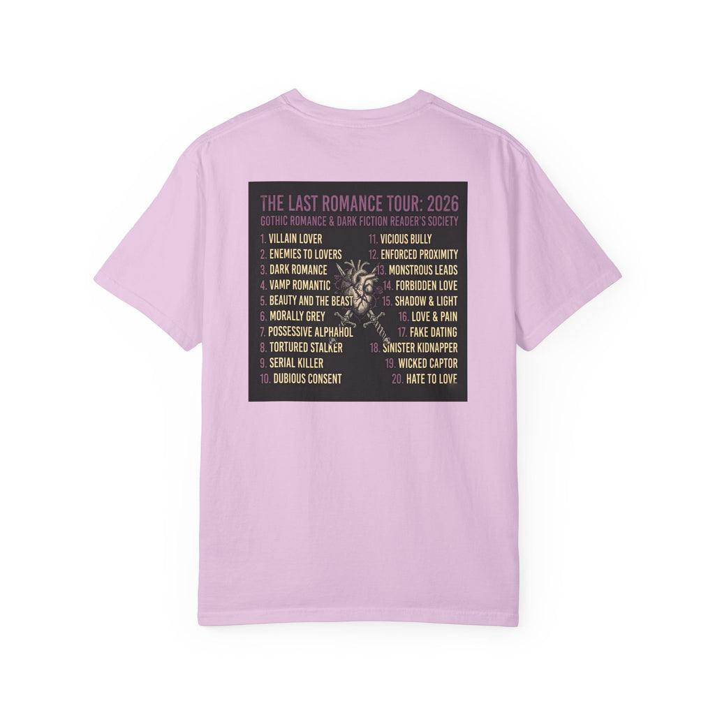 T-Shirt — "Goth Girl Summer" Moonlight Reading (The Last Romance Tour 2026 Back Print)