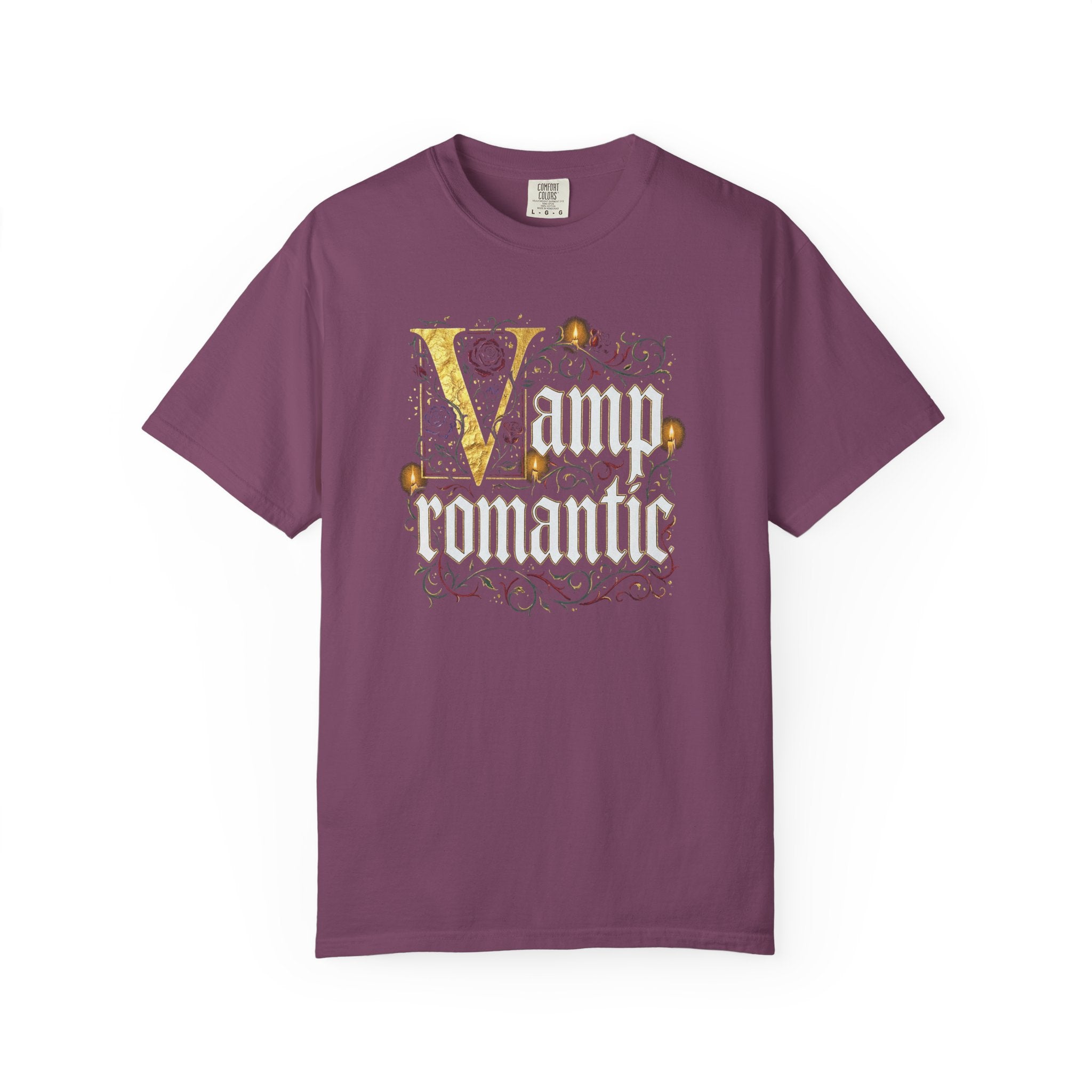 Vamp Romantic T-Shirt — Gothic Vampire Aesthetic Tee